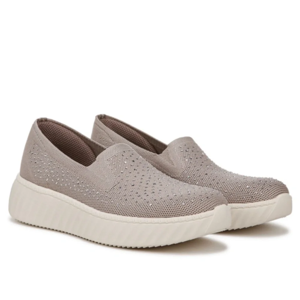 Bzees Women's Wednesday Bright Washable Platform Slip Ons